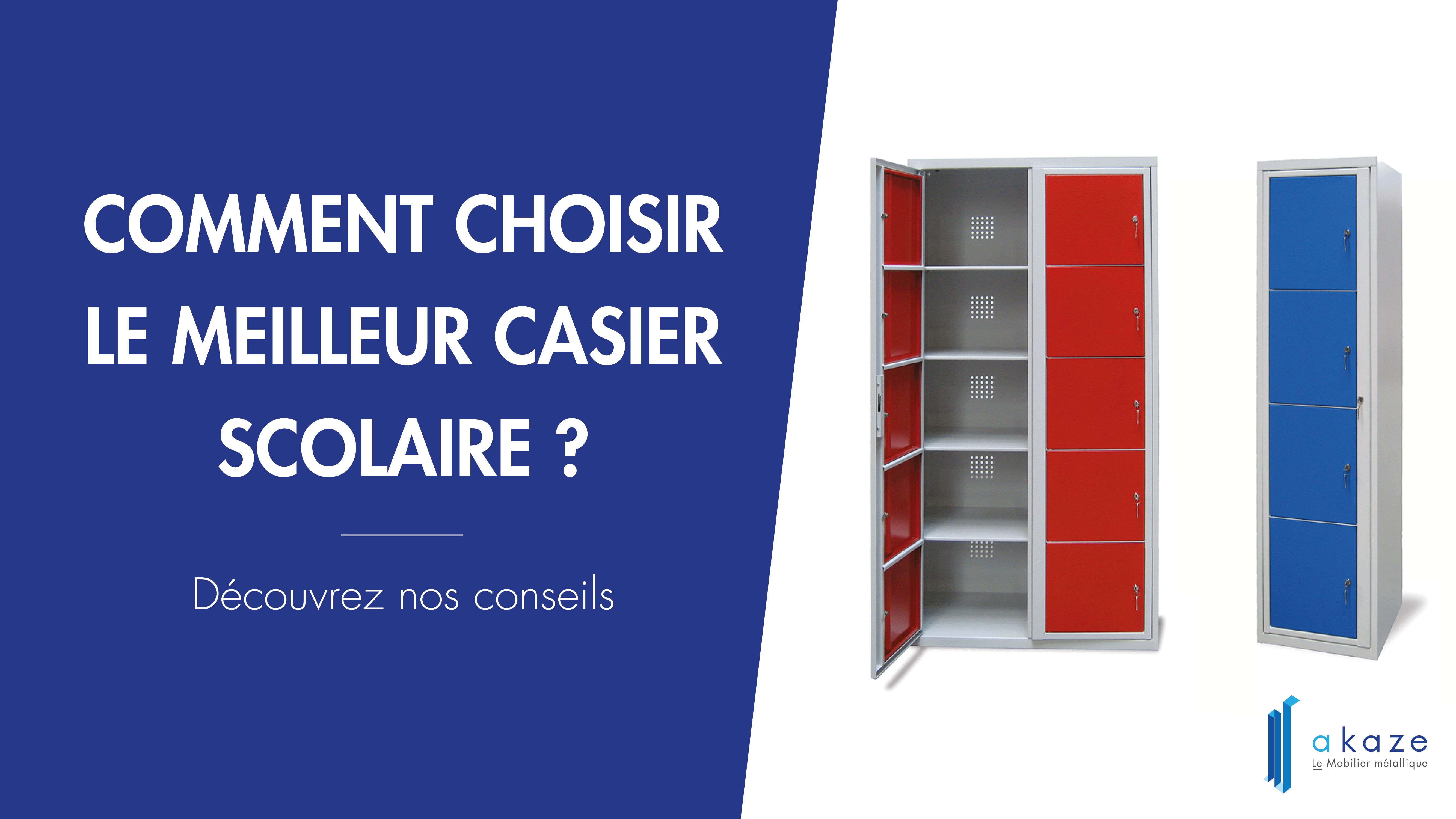 Comment choisir un casier scolaire pour votre école ?